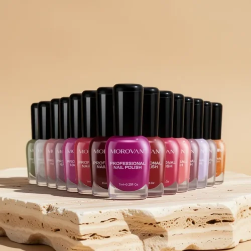 לק Morovan Rose Nail Polish