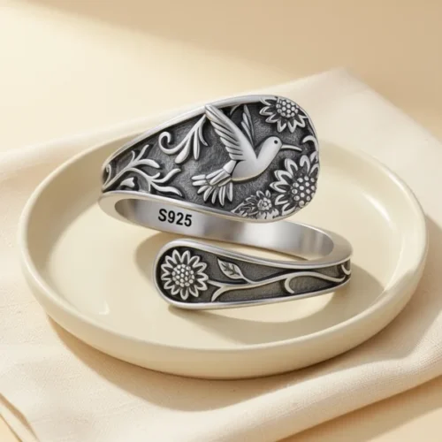 טבעת Spoon — כסף סטרלינג 925
