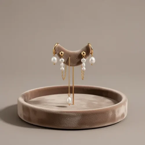 עגילים Moodear — פנינים