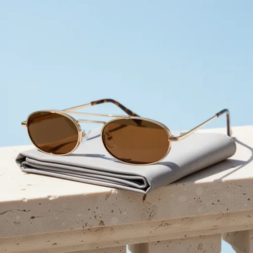 משקפי שמש Oval Trendy Retro