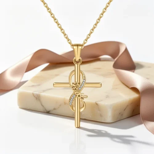 שרשרת DS — ציפוי זהב 18K