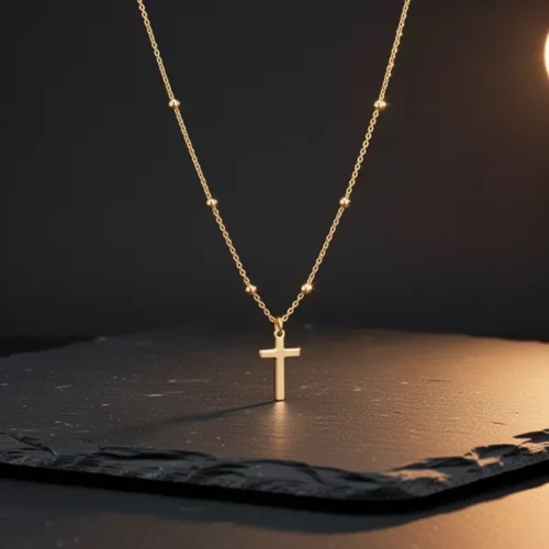 שרשרת — ציפוי זהב 14K · פליז · דגם 2