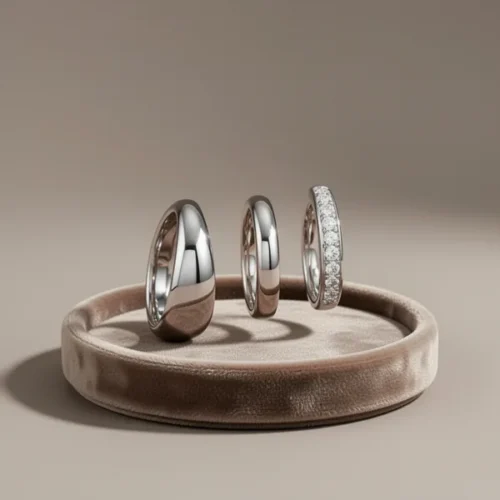 עגילים — כסף סטרלינג 925 · ציפוי זהב 14K