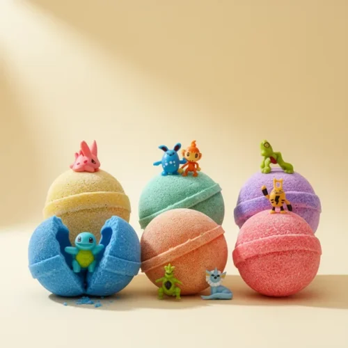 פצצות אמבט Poke Monster — 6 יחידות