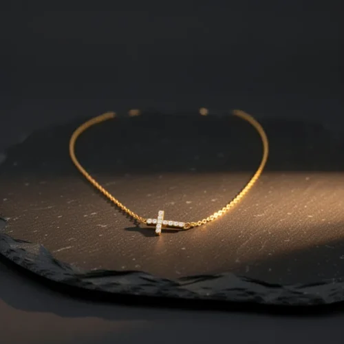 שרשרת — ציפוי זהב 14K · פליז · קטן