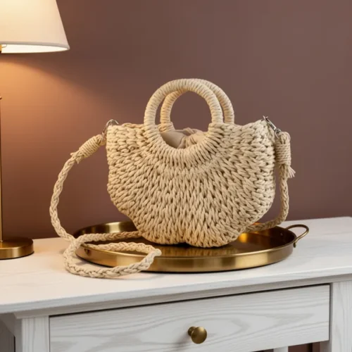 תיק טוט מקש Rattan — ראטן · דגם 2