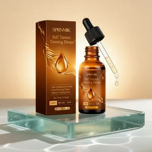 טיפות שיזוף — מרקם קליל · 1 fl oz (כ-30 מ"ל) · כל סוגי העור