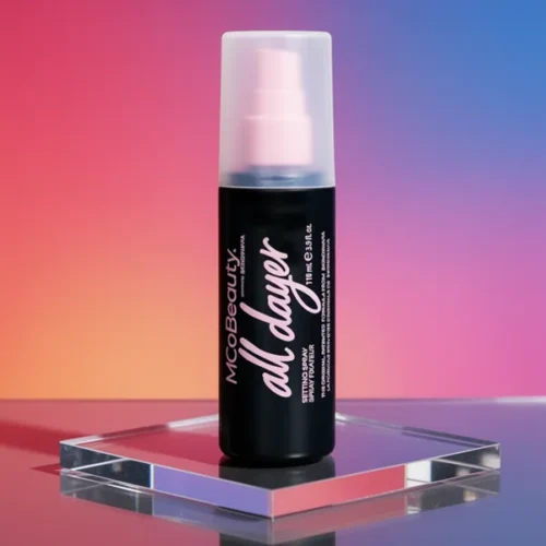 תרסיס קיבוע MCoBeauty — מרקם קליל