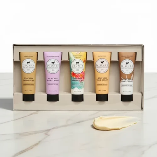 קרם ידיים Dionis Goat Milk — מרקם קליל